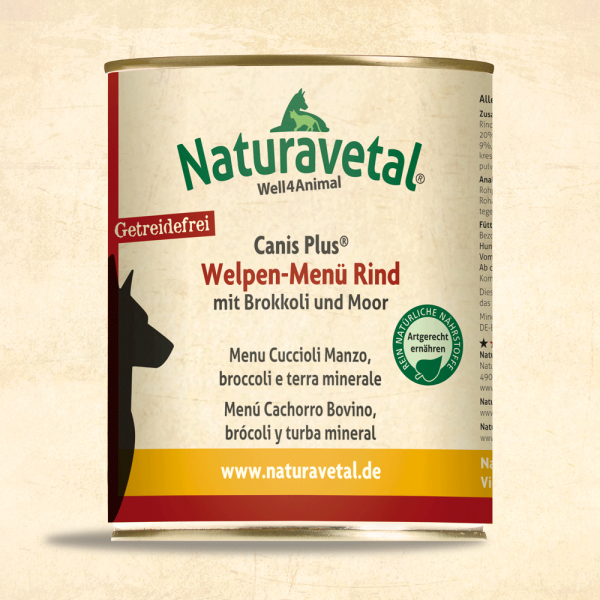 Canis Plus Welpen-Menü Rind