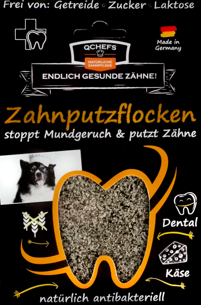 QCHEFS - Zahnputzflocken Hund